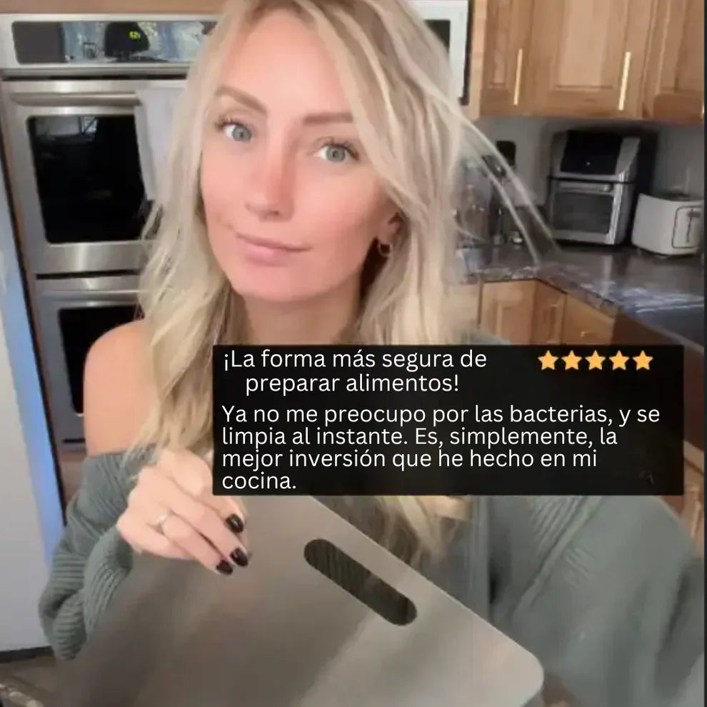 TitanWare: Tabla para Picar en Acero Inoxidable+ENVIO GRATIS