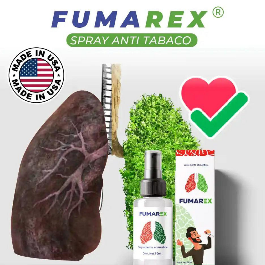 FUMAREX™ Solución Natural para Dejar de Fumar